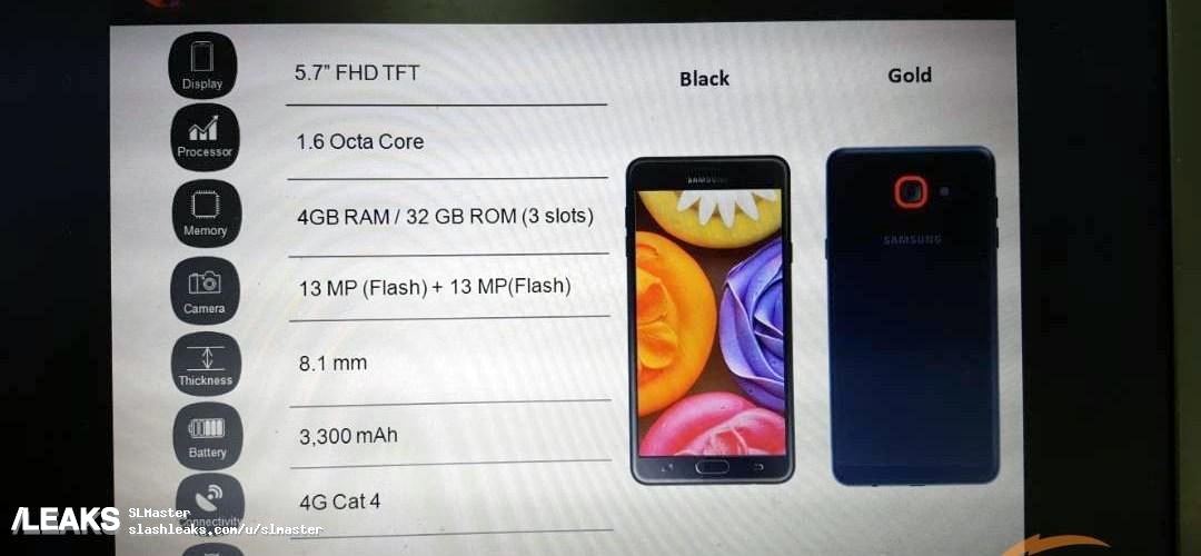 samsung galaxy j7 max features