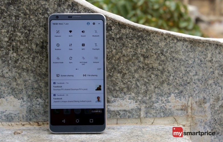 LG G6 Review 10 Quick Settings