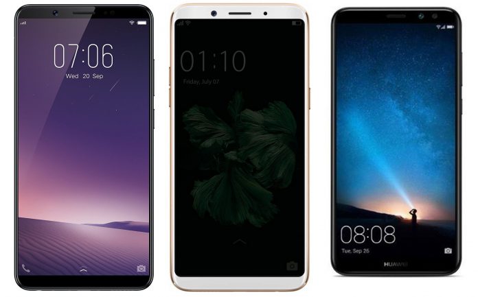 Oppo f5 vs vivo v7 plus