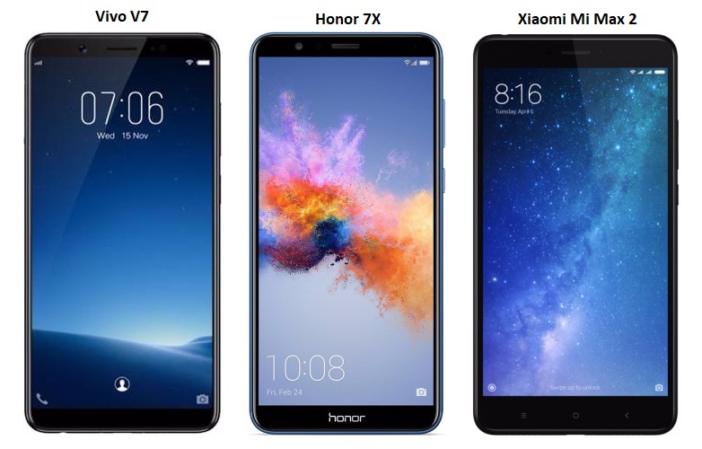 Vivo v7 plus vs honor 9 lite