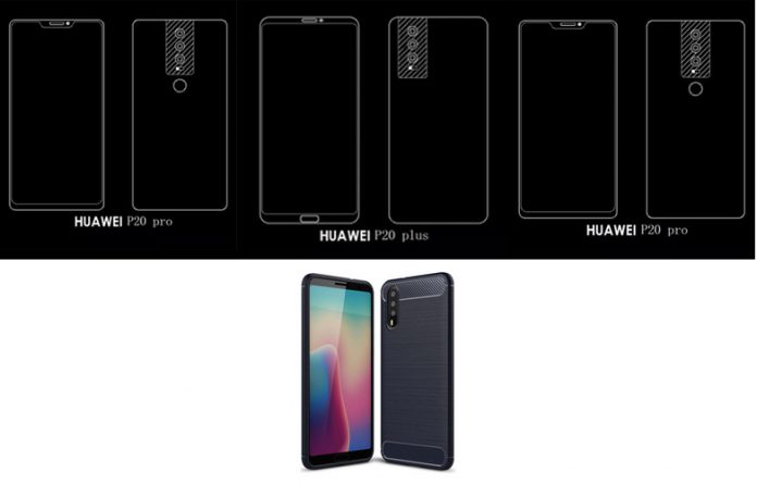 Published a render of the flagship Huawei P20 Lite Published a render of the flagship Huawei P20 Lite
