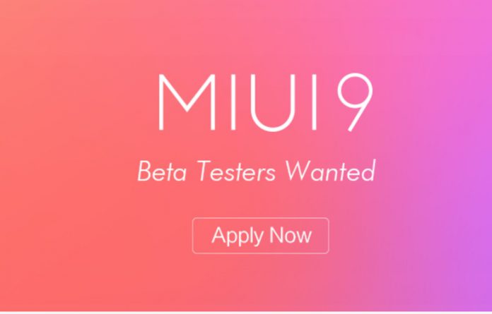 MIUI 9 beta testers MIUI 9 beta testers