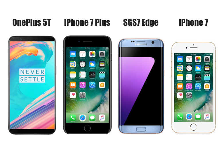 Compare iphone 7 plus and oneplus 5t Compare iphone 7 plus and oneplus 5t