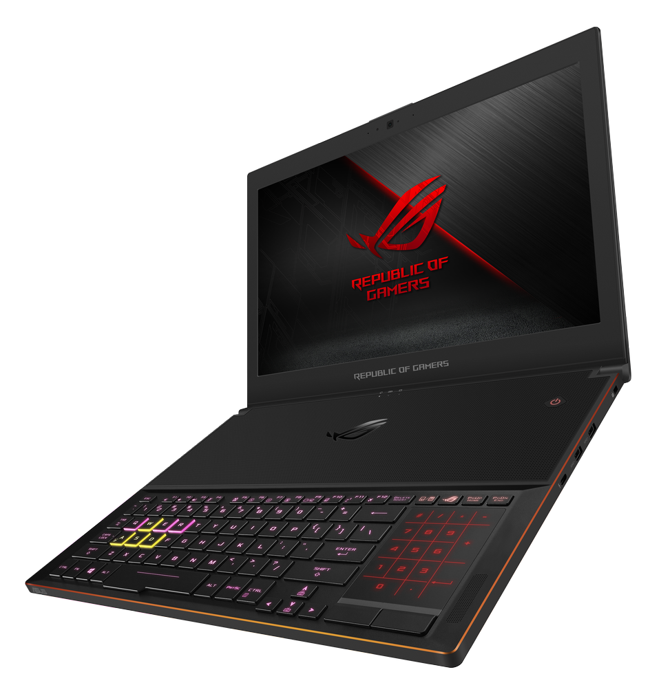 Overview of the gaming laptop Asus ROG Zephyrus GX501 with NVIDIA Max-Q