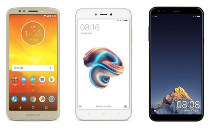 Moto E5 vs Redmi 5A vs Infocus Vision 3 Moto E5 vs Redmi 5A vs Infocus Vision 3