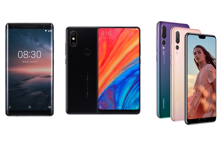 Nokia 8 sirocco vs huawei p20 pro