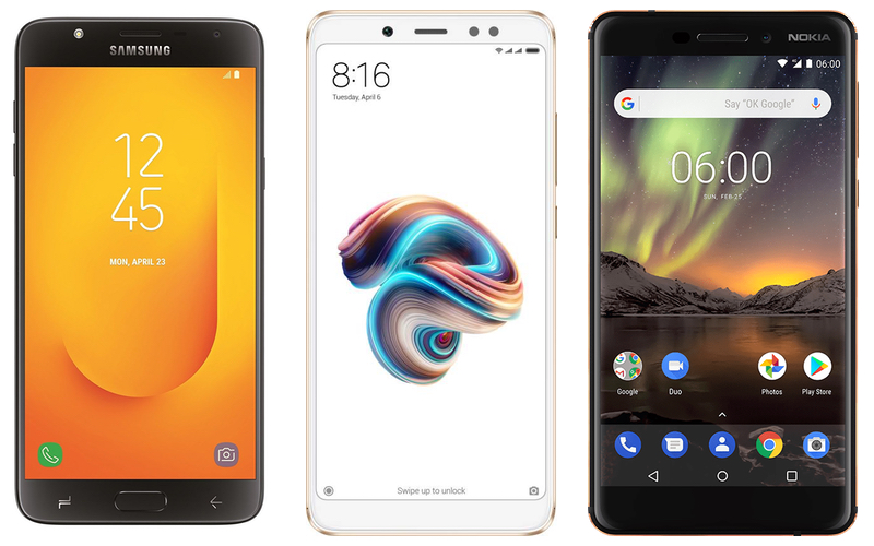 Mi A2 vs Samsung Galaxy J7 Duo vs Nokia 6 2018: Price in India, specifications, and features 