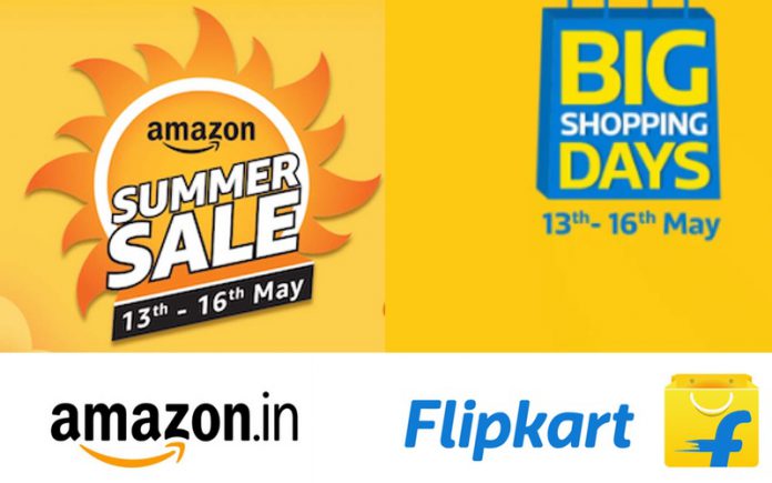 Flipkart Big Shopping Days vs Amazon Summer Sale: Offers, Discounts, Launch, Sales Compared ...