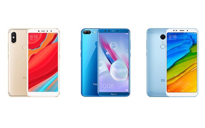 Redmi S2 vs Honor 9 Lite vs Redmi Note 5 Redmi S2 vs Honor 9 Lite vs Redmi Note 5