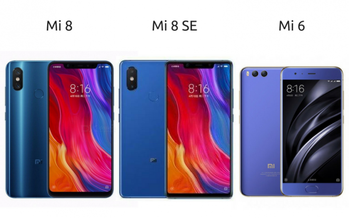 Mi 8 se vs oneplus 6