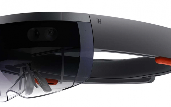Microsoft HoloLens mixed reality headset