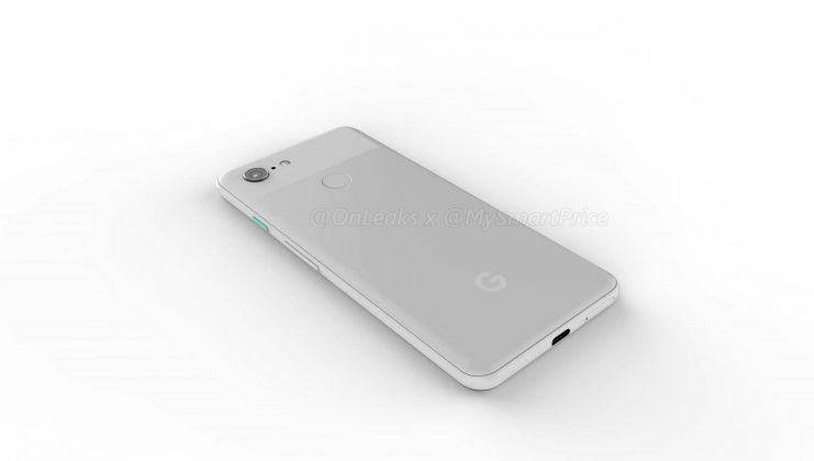 前置雙攝、背面單攝：Google Pixel 3 與 Pixel 3 XL 渲染圖搶先看；谷歌也瘋劉海屏！ 4