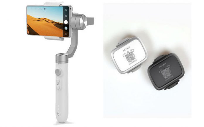 Xiaomi PetBit and 3-axis phone gimbal
