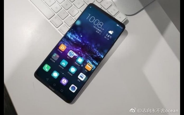 Honor Note 10 front panel leak
