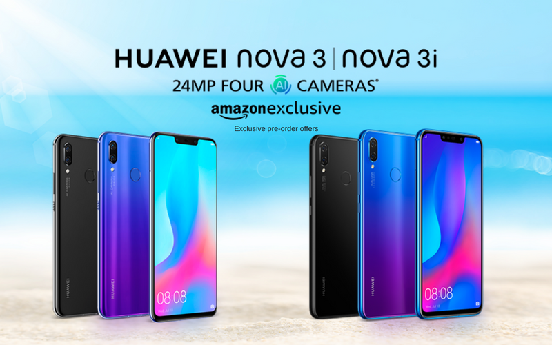 Huawei Nova 3i Now Available for Pre-Orders in India Exclusively on Amazon: Price, Offers