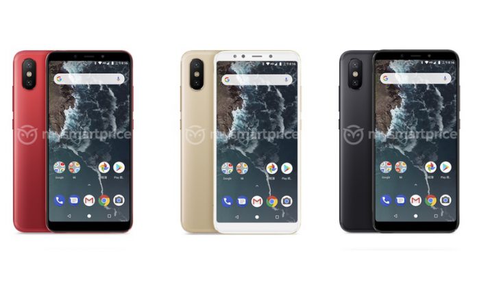 Mi A2 official renders leaked Mi A2 official renders leaked