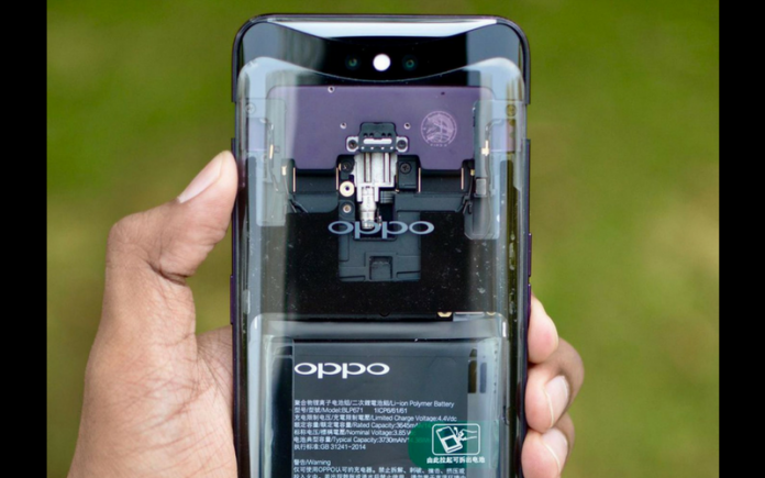 OPPO FIND X Transperant