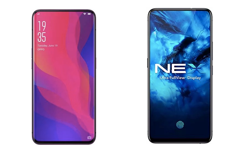 OPPO Find X vs Vivo NEX OPPO Find X vs Vivo NEX