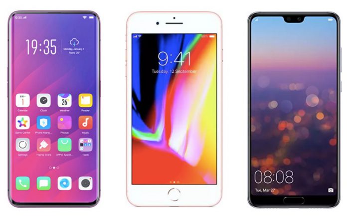 Apple iPhone 8 Plus vs Huawei P20 Pro vs Samsung Galaxy S9 Plus GB comparison on basis of price, specifications, features, performance, display & camera, storage & battery, reviews & ratings and much more with full phone specifications at Gadgets Now.