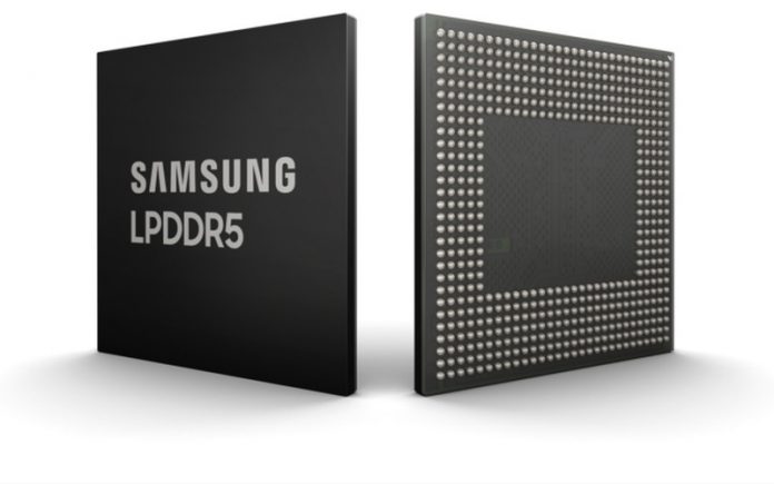 Samsung LPDDR5 DRAM