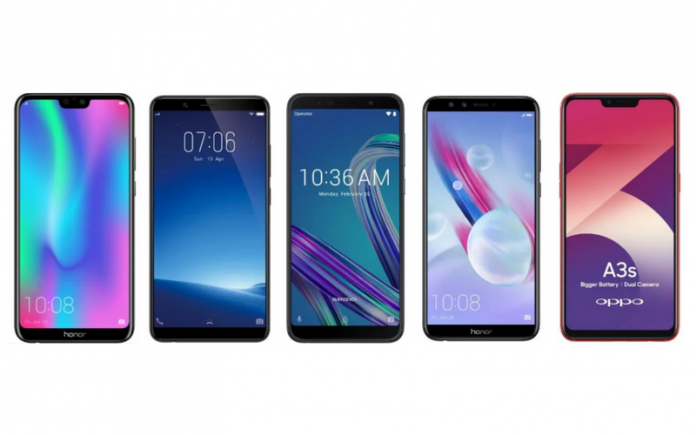 Honor 9N Vivo Y71 ASUS Zenfone Max Pro M1 Honor 9 Lite Oppo A3s