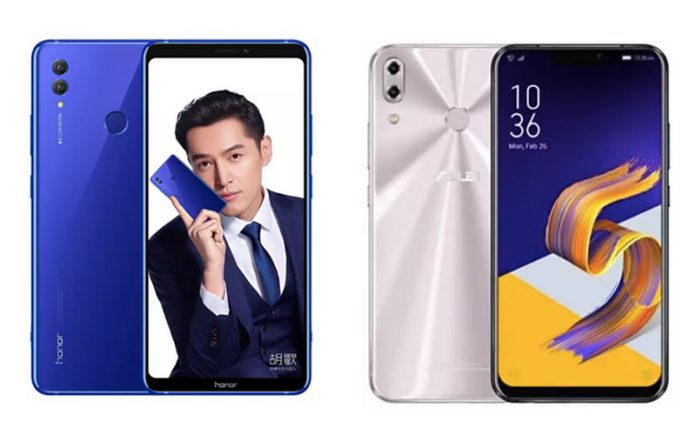 Honor Note 10 vs Asus Zenfone 5Z Honor Note 10 vs Asus Zenfone 5Z
