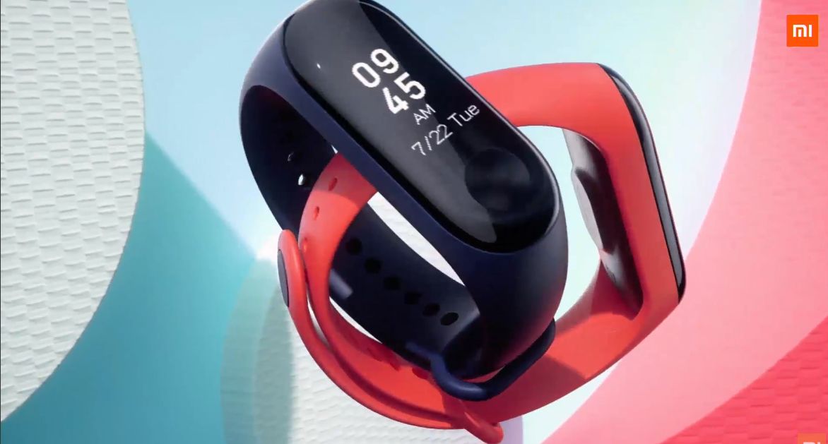 mi band 3 track running