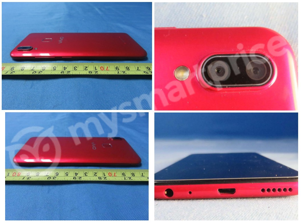 Vivo 1814 Images Leaked Via NCC Listing, Reveal a Waterdrop Notch and ...