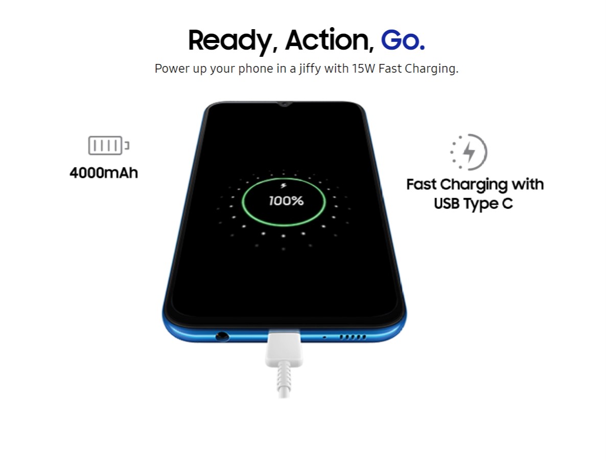 samsung a50 size in cm