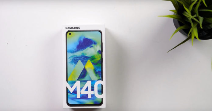 samsung galaxy m40 front camera