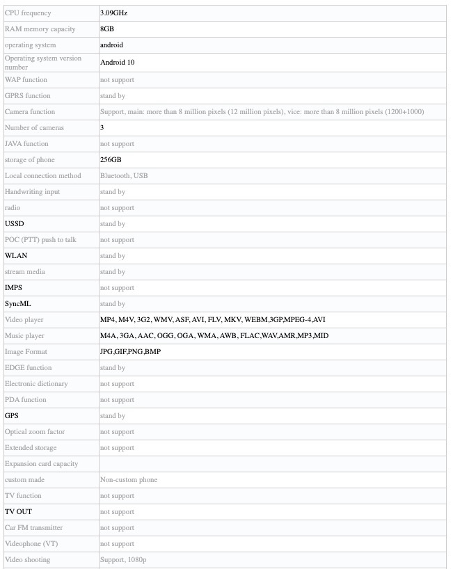 z flip 5g specs