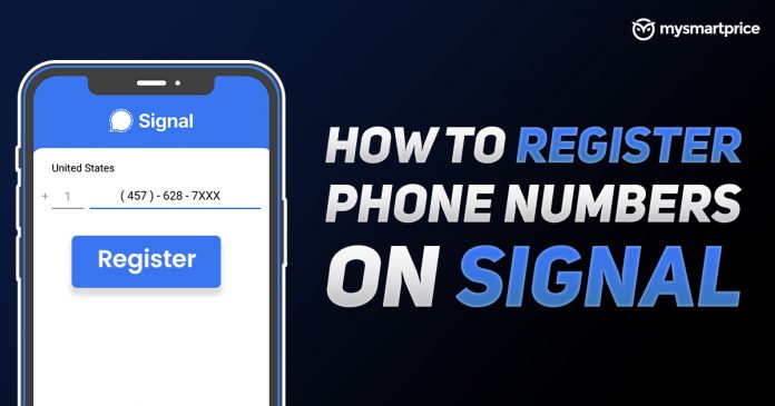 Signal App: How to Register a Phone Number on Signal App ...