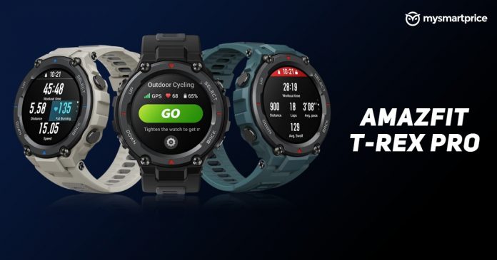 amazfit t rex google pay