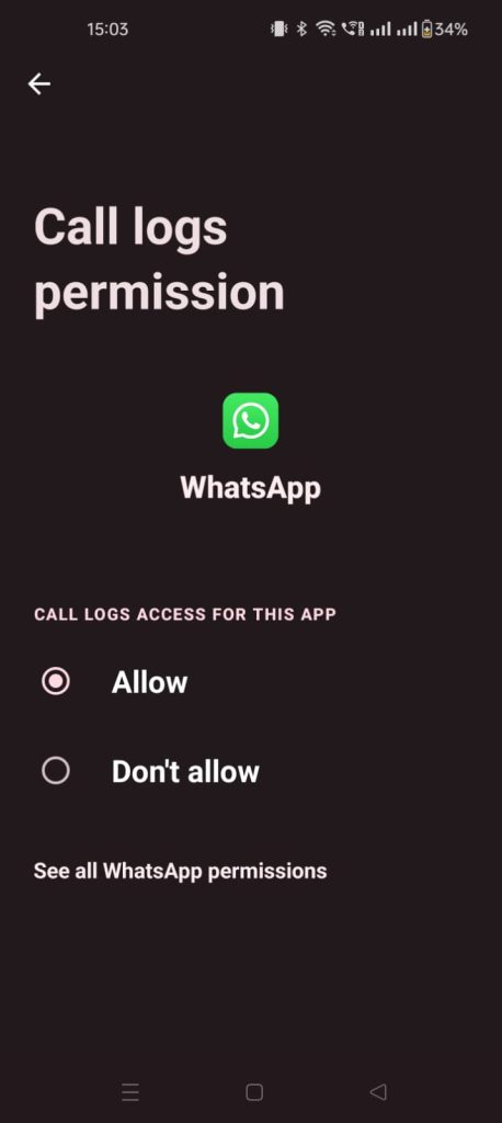 Mobile me green dot kaise hataye