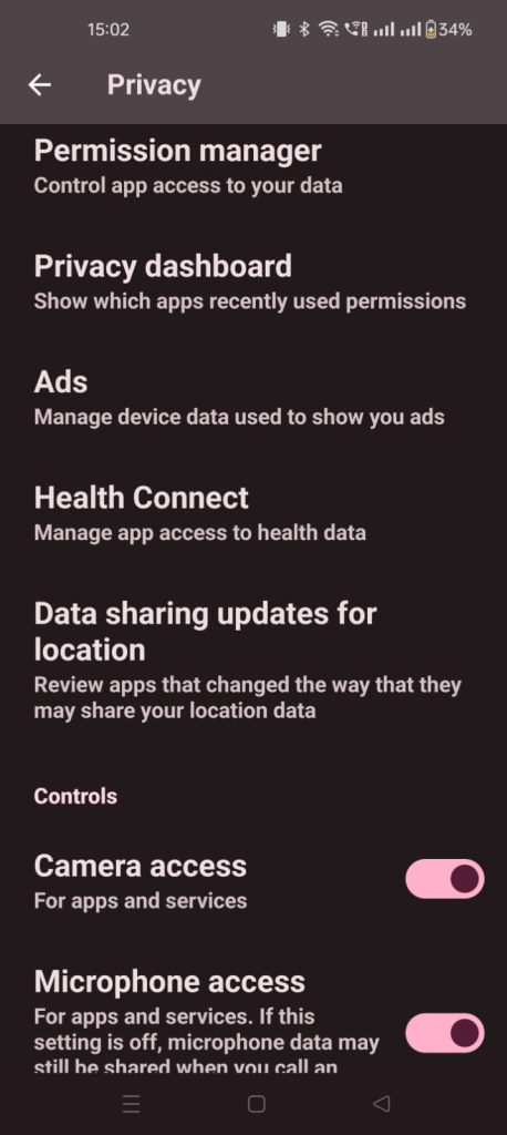 Mobile me green dot kaise hataye