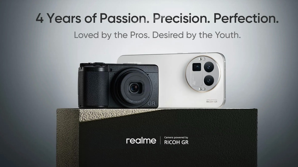 Realme Ricoh collaboration for the GT 8 Pro