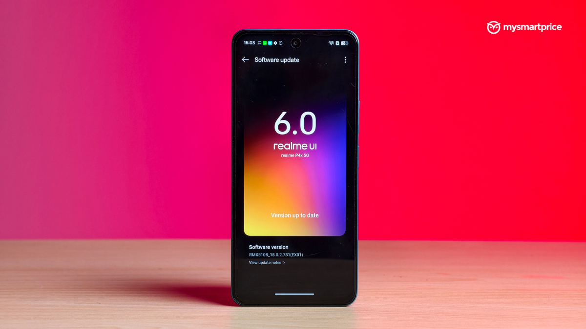 Realme UI 6 on Realme P4x