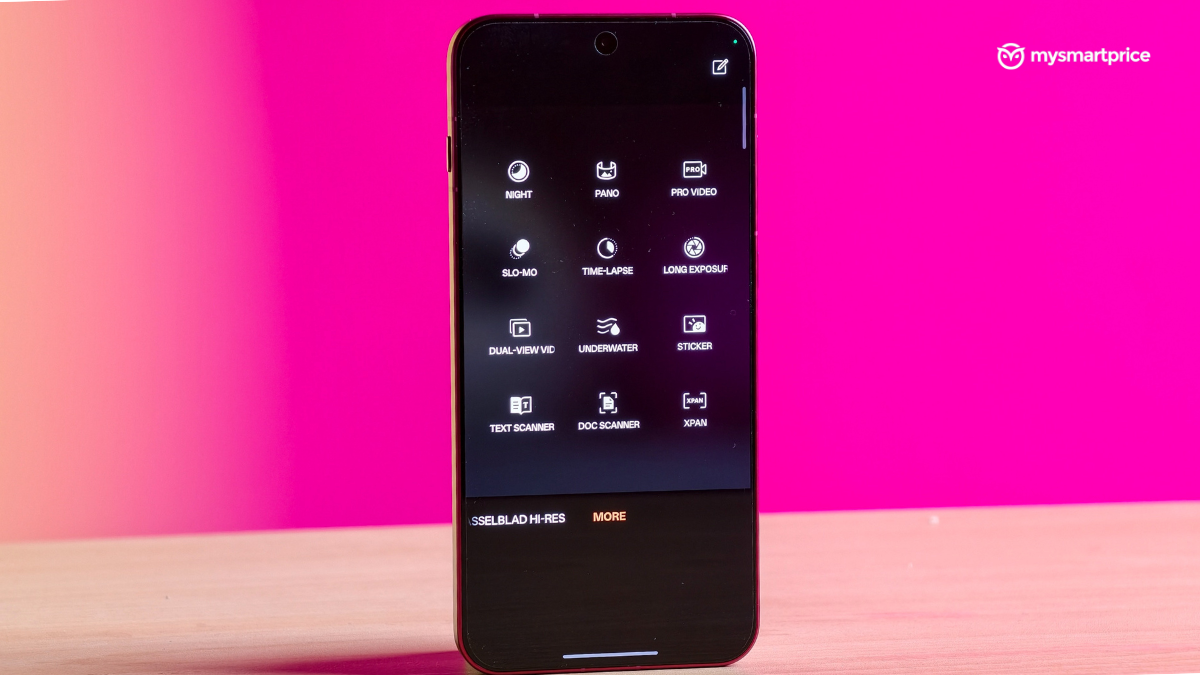 Find X9 Camera UI