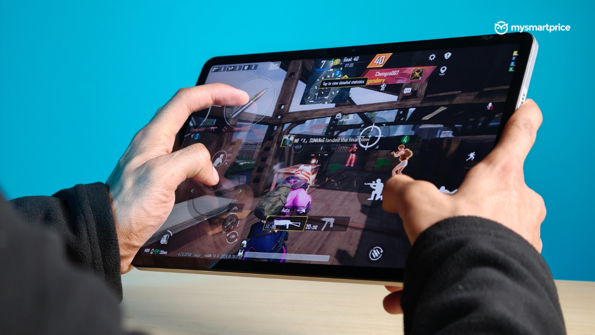 BGMI on the Redmi Pad 2 Pro