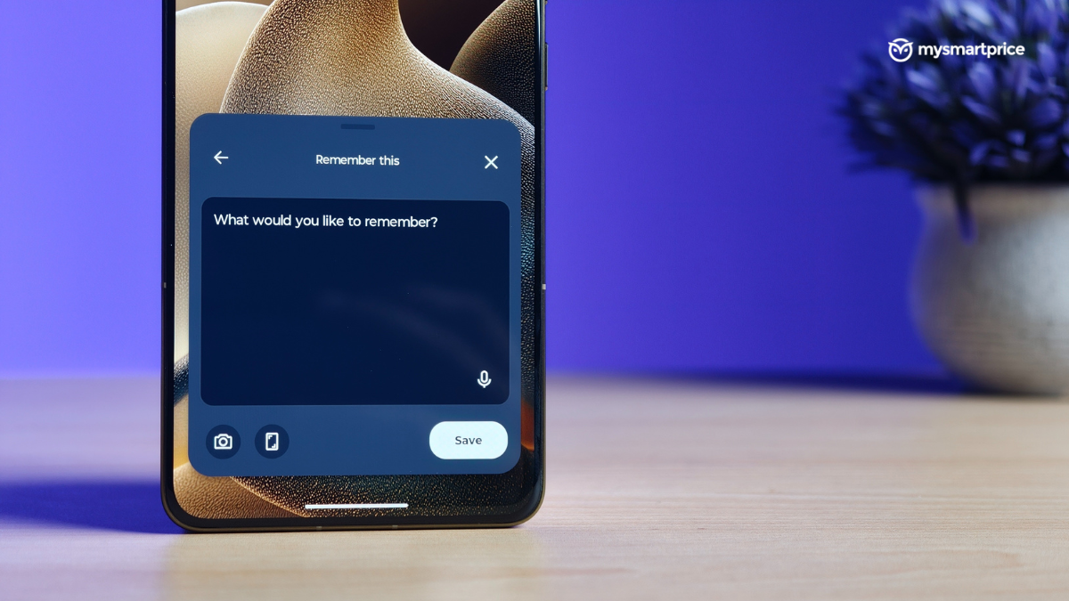 Remember This feature on the Motorola Signature