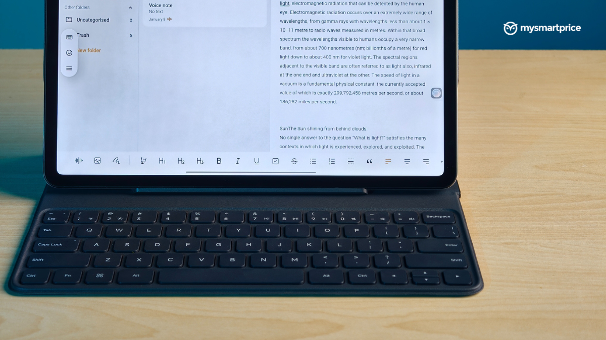 keyboard on the redmi pad 2 pro