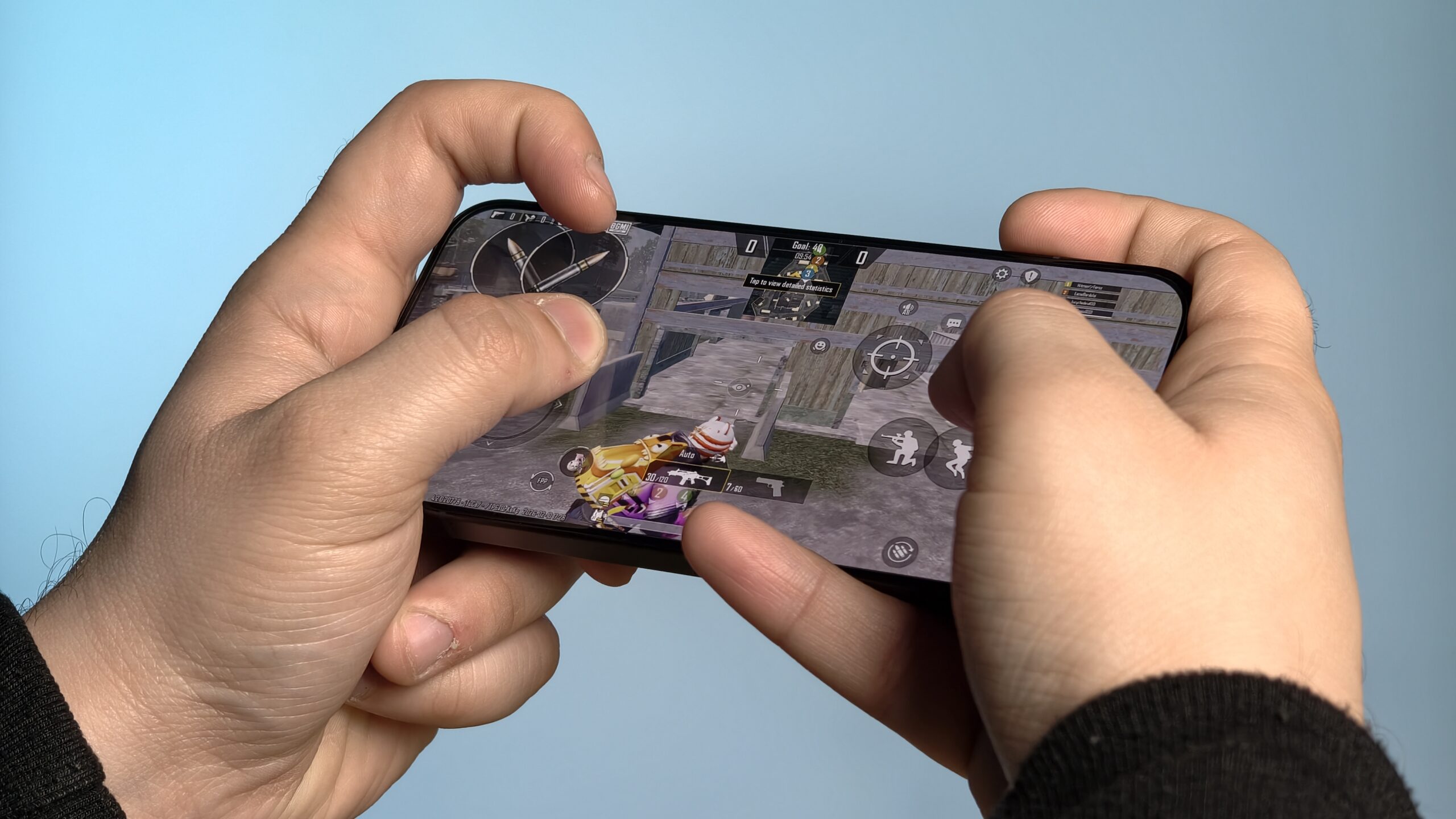 BGMI on the OPPO K14x