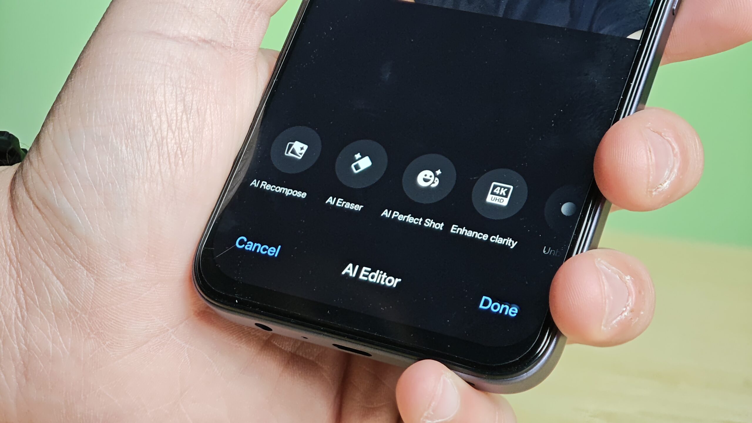 AI-driven features on the oppo k14x